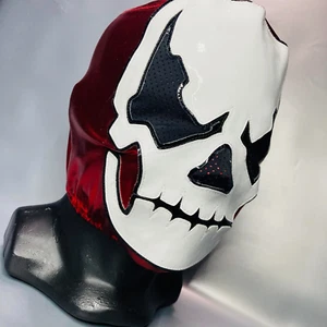Manic Skull Wrestling Lucha Libre Costume Cosplay Mask Mascara Luchador Suicide - Picture 1 of 6