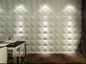 3D Wall Panels 32 Sq ft Per Box, Paintable, No Plastic - Picture 1 of 14