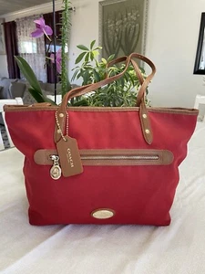 Coach Sawyer Tote Orange - Picture 1 of 11