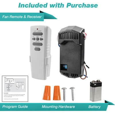 GS FAN-HD Ceiling Fan Remote Control Replacement for Harbor Breeze Hampton Bay