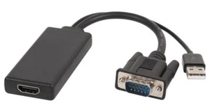 Convertidor De VGA A HDMI Con Alimentación USB - PSG91934 - Imagen 1 de 2