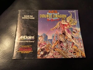 Double Dragon II The Revenge  NES Instructions Only (marker On Back)see Pics - Picture 1 of 5