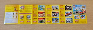 Cedola Coupon per Collezione Lego 40256 Creèe ton Monde Nuova 2018 Auchan ▓ - Picture 1 of 2