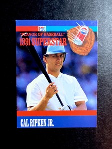 1991 Pepsi Superstar Cal Ripken Jr. #8 Baltimore Orioles