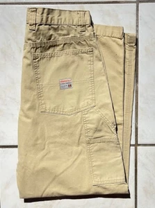 Pantalones de carpintero patinador utilitario Aeropostale vintage para hombre talla 30x30 beige - Imagen 1 de 6