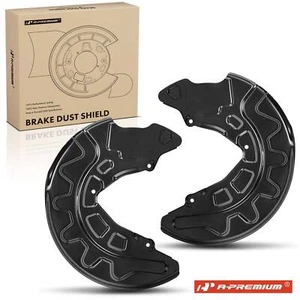 A-Premium 2x Brake Dust Shield Front for Audi A3 2015-2020 A3 Quattro VW Passat - Picture 1 of 9
