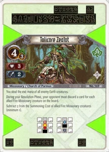 Tolicore Zealot - Set 2 - The Eye of Judgment TCG - Bild 1 von 6