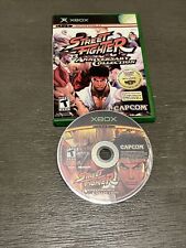 Street Fighter Anniversary Collection (Microsoft Xbox, 2005) Used No Game Manual