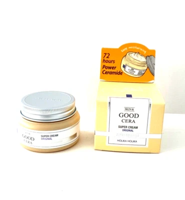 Holika Holika。 Skin & Good Ceram Super Cream 原装 2.0 盎司全新免费送货 — 第 1/2 张图片