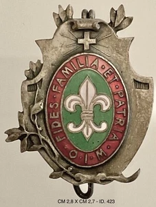 FIDES FAMILIA ET PATRIA O.I.M. ASSOCIAZIONE CATTOLICA DISTINTIVO LIBERTY - Picture 1 of 6