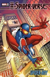 EDGE OF SPIDER-VERSE 3 BAGLEY HOMAGE SPIDER-BOY VARIANT BNM - Picture 1 of 3