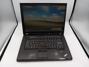 Lenovo ThinkPad T61 15" Laptop Intel C2D 2.0GHz 1GB 500GB HDD Windows XP -RR - Picture 1 of 6