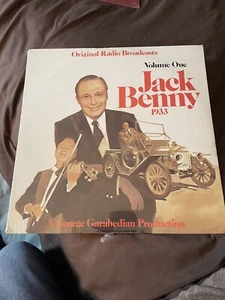 Jack Benny SEALED LP 1933 Volume One Original Radio Broadcasts - Imagen 1 de 3