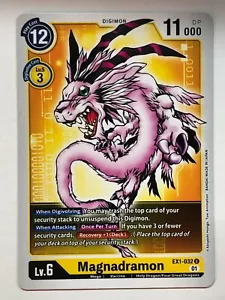 Digimon Classic Collection Magnadramon EX1-032 NM/M - Foto 1 di 1