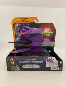 Mattel Disney Pixar Zurg Fighter Ship w/ Figure Lightyear Hyper Speed Series - Picture 1 of 4