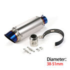 38-51mm Universal Motorcycle Exhaust  Tail Refit Exhaust Muffler Fit W9D2