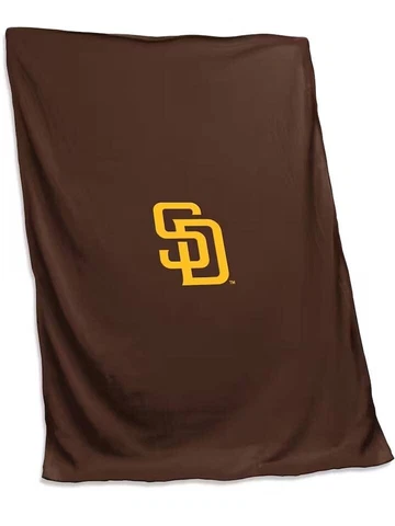 San Diego Padres MLB 54'' x 84'' Sweatshirt Blanket - F43135356 Cover