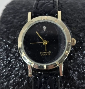 Diamond Quartz Damenuhr läuft neu - Schutzfolie noch auf Vorder- & Rückseite - Bild 1 von 8