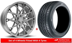 Alloy Wheels & Tyres 18" Romac Vortex For BMW 3 Series [E46] 98-06 - Picture 1 of 2