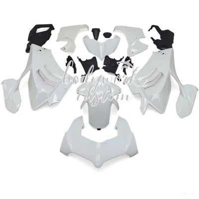 Kit de carenado blanco sin pintar carrocería ABS para Ducati Panigale V4 / V4S 2020 2021 Foto 1 de 4