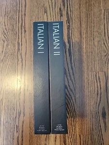 Pimsleur Approach Gold Edition Italian 1 & 2 Language Courses Box Sets - Picture 1 of 6