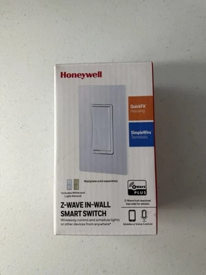 Interruptor basculante inteligente en pared Honeywell Z-Wave ZW4008 NUEVO Foto 1 de 4