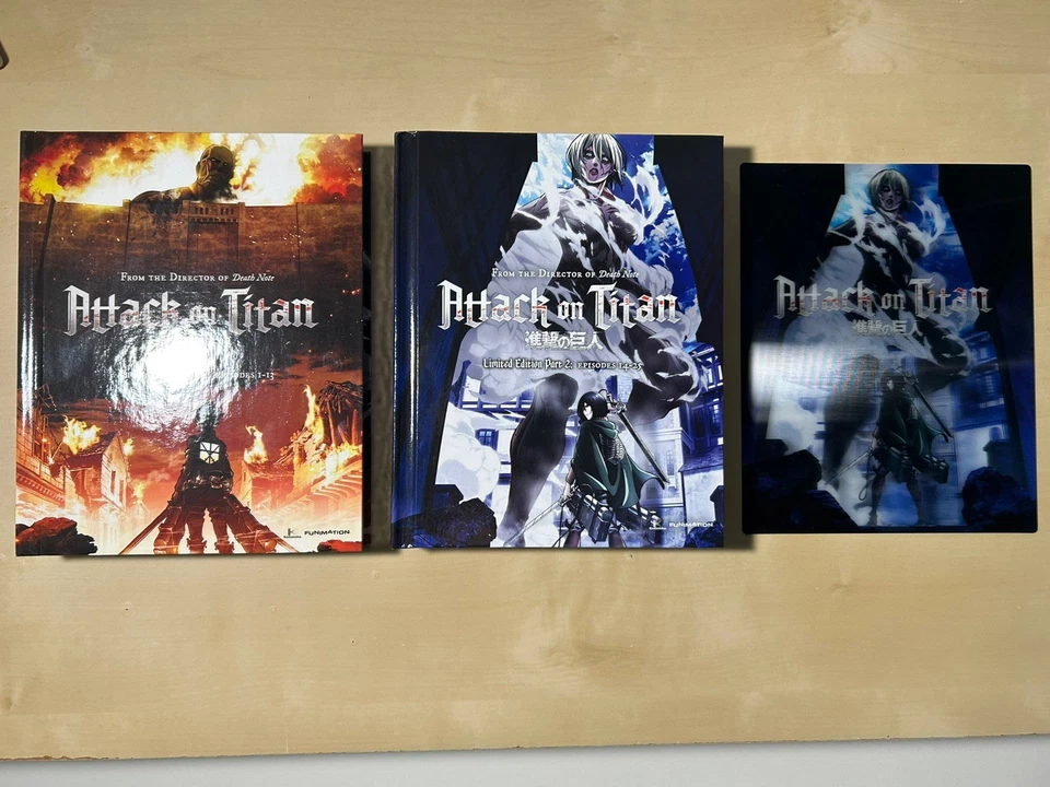 Attack on Titan Part 1 And Part 2 Limited Edition Blu-Ray - Image 1 of 4