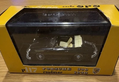 PORSCHE 356 ROADSTER 1950 SERIE ORO R117 BRUMM SCALA 1/43 - Immagine 1 di 4