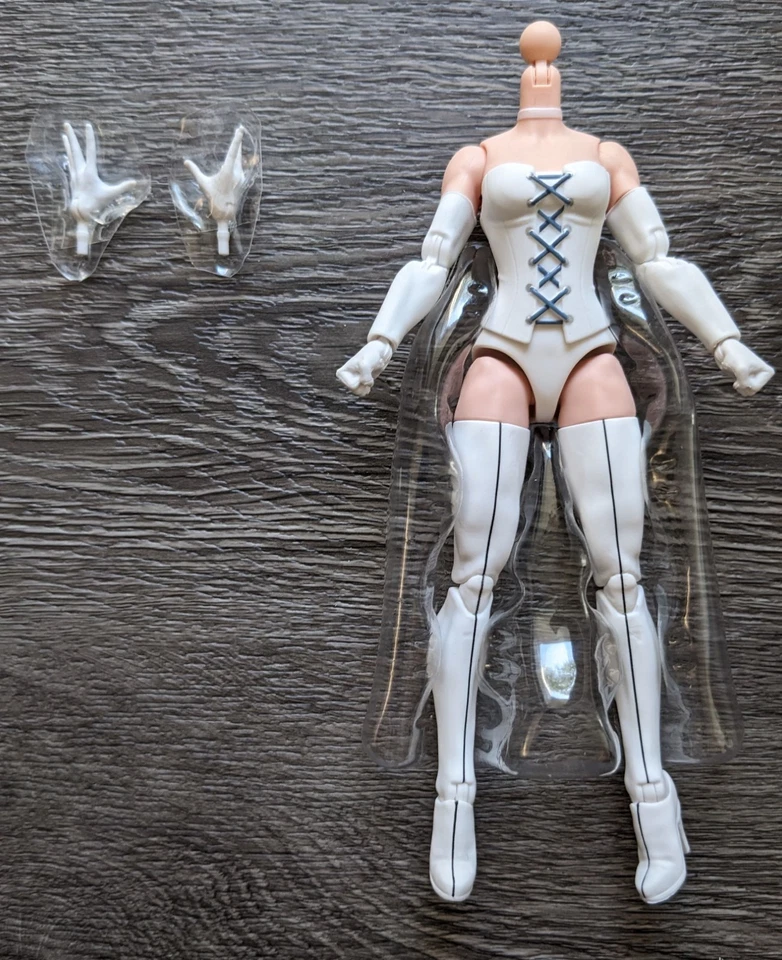 Marvel Legends X-Men 97 EMMA FROST BODY Female Custom Figure Fodder - Image 1 of 1