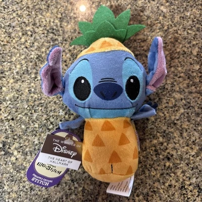 Hallmark Itty Bittys Disney Lilo and Stitch Pineapple Costume Plush Figure - Image 1 of 4