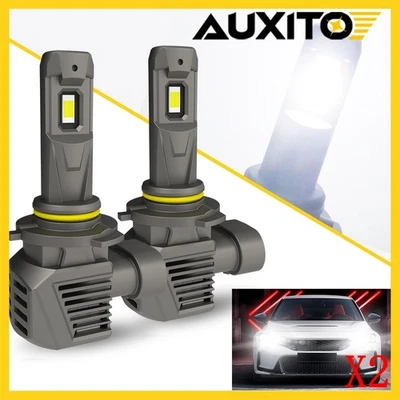 AUXITO 9006 HB4 LED Bulb Headlight Low Beam Conversion 50000LM 6500K White 2Set - Image 1 of 4