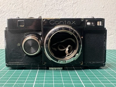 Rare Pre-War Zeiss Ikon Black Contax I Nr body 1930s German Rangefinder Camera - Bild 1 von 4