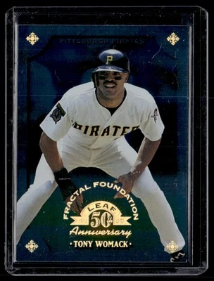 1998 Leaf Leaf Tony Womack #70 Pittsburgh Pirates - Image 1 of 2