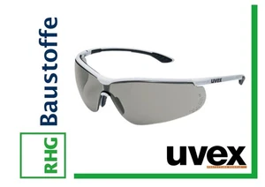 Uvex Schutzbrille sportstyle Schwarz/weiß getönt 9193280 - Bild 1 von 1