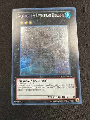 Yu-Gi-Oh! Number 17: Leviathan Dragon (Ghost Rare) (LP/MP) GENF-EN039 - Image 1 of 2