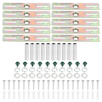 4" Ceiling Light Plate Kit, 10 Pack Light Crossbar Mounting Bracket Universal... - Image 1 of 4