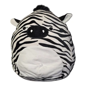 Squishmallows Zebra Plush Monochrome Delight Freddie 12 Inches New - Picture 1 of 10