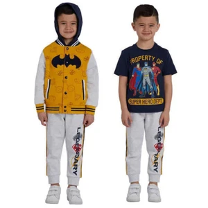 Justice League Batman DC Boy's 3 Piece Jacket Set, Multi, Sz-7 - Picture 1 of 3