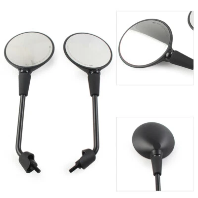 Rearview Side Mirrors Fit Vespa GTS GTV 125 200 300ie Sprint Primavera150 Black - Image 1 of 4