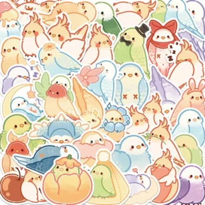 *UK Seller* 40PCS Cute Bird Stickers Sticker Set Stationery Birthday Gifts - Picture 1 of 3