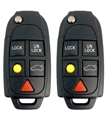 2007 2008 2009 Volvo XC90 2 OEM Electronics Remotes 5B Flip Key LQNP2T-APU (SHP) - Image 1 of 3