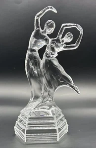 RCR GLASS CRYSTAL DANCERS FIGURINE - Picture 1 of 4