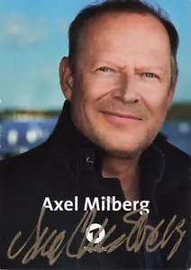 Axel Milberg UH Tatort original signiert Autogrammkarte 3190 D - Picture 1 of 1