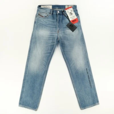 Pantalones de mezclilla de algodón recto Diesel D-Macs azules para hombre 28 Foto 1 de 4