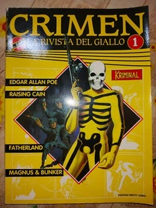 CRIMEN la rivista del giallo - anno I - n. 1 - 1992 - Foto 1 di 6