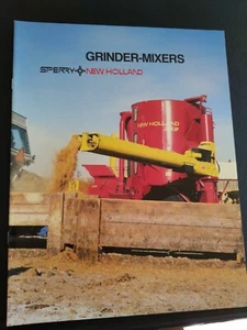 Sperry New Holland Grinder Mixers Brochure Catalog specifications model 353 355 - Picture 1 of 1