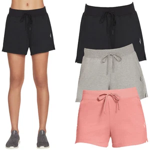 Pantalones Cortos Skechers Damas Go Lounge Escapada 4" SkechLuxe Suave Gimnasio Yoga Correr - Imagen 1 de 10
