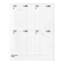 Rock-Ola Jukebox Single Title Cards - 25 Sheet Set