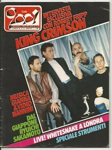 Ciao 2001 n° 15 Aprile 1984 King Crimson Gianna nannini Ryuchi Sakamaoto - Imagen 1 de 1