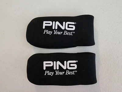 Lote de 2 Ping Play Your Best Neopreno Hoja Deslizable Putter Cubierta de Cabeza Cubierta de Cabeza⛳ Foto 1 de 3